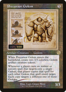 Precursor Golem (Schematic) (Serial Numbered) (BRR-105) [The Brothers' War Retro Artifacts] Foil