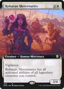 Robaran Mercenaries (Extended Art) (DMC-072) [Dominaria United Commander] Foil