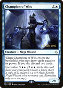Champion of Wits (PRE-031) [Hour of Devastation Promos] Foil