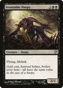 Insatiable Harpy (THS-092) [Theros] Foil