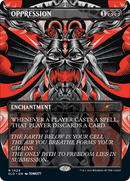Oppression (SLD-1424) (Borderless) [Secret Lair Drop] Foil