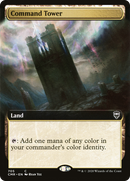 Command Tower (Extended Art) (CMR-705) [Commander Legends] Foil
