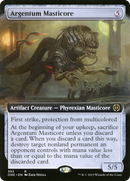 Argentum Masticore (Extended Art) (ONE-393) [Phyrexia: All Will Be One] Foil