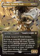 Elenda, Saint of Dusk (Borderless) (FDN-346) [Foundations] Foil