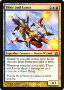 Tibor and Lumia (GPT-135) [Guildpact] Foil