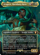 Aragorn, Hornburg Hero (Borderless) (LTC-492) [Tales of Middle-earth Commander]