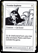 Frontier Explorer (CMB1-006) [Mystery Booster Playtest Cards 2019]