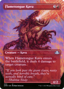 Flametongue Kavu (Borderless) (DMR-432) [Dominaria Remastered]