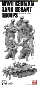 Border Model: 1/35 WWII German Tank Desant Troops