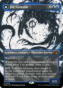 Jin-Gitaxias (Showcase) (MOM-294) (Borderless) [March of the Machine] Foil
