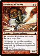 Barbarian Riftcutter (RAV-114) [Ravnica: City of Guilds]