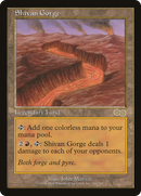 Shivan Gorge (USG-326) [Urza's Saga]