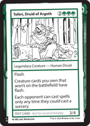 Teferi, Druid of Argoth [Mystery Booster 2]
