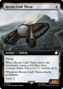 Recon Craft Theta (Extended Art) (Surge Foil) (PIP-964) [Fallout] Foil