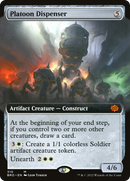 Platoon Dispenser (Extended Art) (BRO-310) [The Brothers' War] Foil