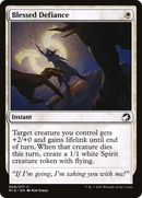 Blessed Defiance (MID-005) [Innistrad: Midnight Hunt]