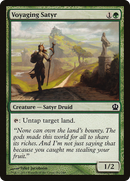Voyaging Satyr (THS-182) [Theros] Foil