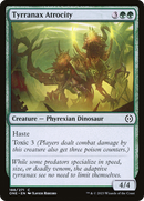 Tyrranax Atrocity (ONE-188) [Phyrexia: All Will Be One] Foil