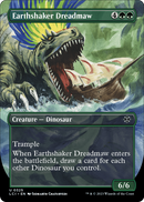 Earthshaker Dreadmaw (Borderless) (LCI-325) [The Lost Caverns of Ixalan] Foil