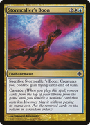 Stormcaller's Boon (ARB-013) [Alara Reborn] Foil
