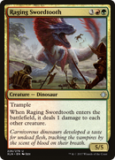 Raging Swordtooth (XLN-226) [Ixalan] Foil