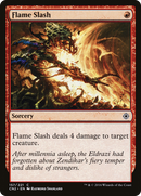 Flame Slash (CN2-157) [Conspiracy: Take the Crown] Foil