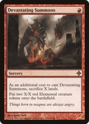 Devastating Summons (ROE-140) [Rise of the Eldrazi] Foil