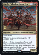 Alesha, Who Laughs at Fate (PRE-115) [Foundations Promos] Foil