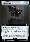 Relic of Sauron (Extended Art) (LTC-159) [Tales of Middle-earth Commander]