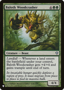 Baloth Woodcrasher (LIST-ZEN-157) [The List]