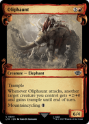 Oliphaunt (Showcase Scrolls) (LTR-590) [The Lord of the Rings: Tales of Middle-earth] Foil