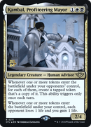 Kambal, Profiteering Mayor (PRE-211) [Outlaws of Thunder Junction Promos] Foil