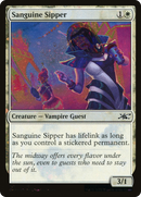 Sanguine Sipper (Galaxy Foil) (UNF-312) [Unfinity] Foil