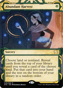 Abundant Harvest (STA-048) (Showcase) (Borderless) [Strixhaven Mystical Archive] Etched Foil