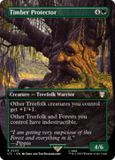Timber Protector (Borderless) (LTC-533) [Tales of Middle-earth Commander]