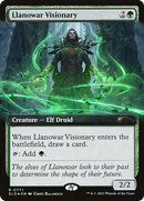 Llanowar Visionary (Extended Art) (SLD-771) [Secret Lair Drop] Foil