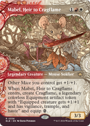 Mabel, Heir to Cragflame (Showcase) (BLB-336) (Borderless) [Bloomburrow]