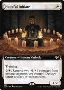 Hopeful Initiate (Extended Art) (VOW-350) [Innistrad: Crimson Vow] Foil