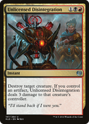Unlicensed Disintegration (KLD-187) [Kaladesh] Foil
