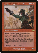 Siege-Gang Commander (Retro Frame) (DMR-330) [Dominaria Remastered]
