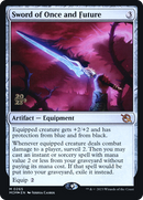 Sword of Once and Future (PRE-265) [March of the Machine Promos] Foil
