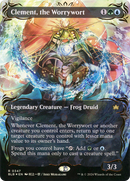 Clement, the Worrywort (Borderless) (Raised Foil) (BLB-347) (Showcase) [Bloomburrow] Foil