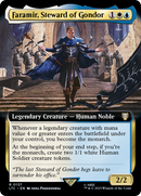 Faramir, Steward of Gondor (Extended Art) (LTC-137) [Tales of Middle-earth Commander] Foil