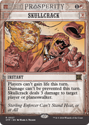 Skullcrack (OTP-027) (Showcase) (Borderless) [Breaking News] Foil