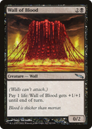 Wall of Blood (MRD-082) [Mirrodin] Foil