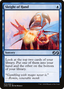 Sleight of Hand (UMA-070) [Ultimate Masters] Foil