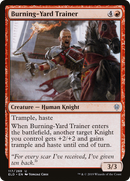 Burning-Yard Trainer (ELD-117) [Throne of Eldraine]