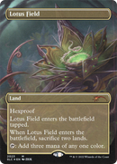 Lotus Field (SLC-2023) (Borderless) [Secret Lair Countdown Kit] Foil