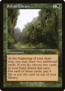Sylvan Library (Retro Frame) (DMR-350) [Dominaria Remastered] Foil