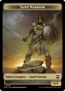Sand Warrior (TM3C-023) [Modern Horizons 3 Commander Tokens] Foil